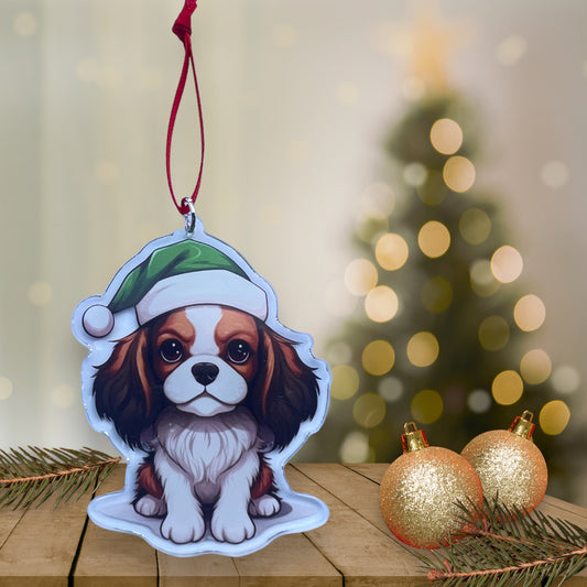 Acrylic Pet ornament, Christmas Ornament, Pet Memorial Ornament,Christmas Photo Ornament, Pet Portrait