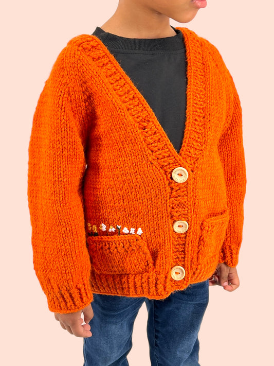 Kids Cardigan Sweater