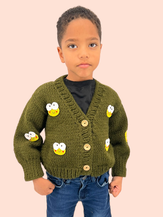 Kids Sweater Cardigan