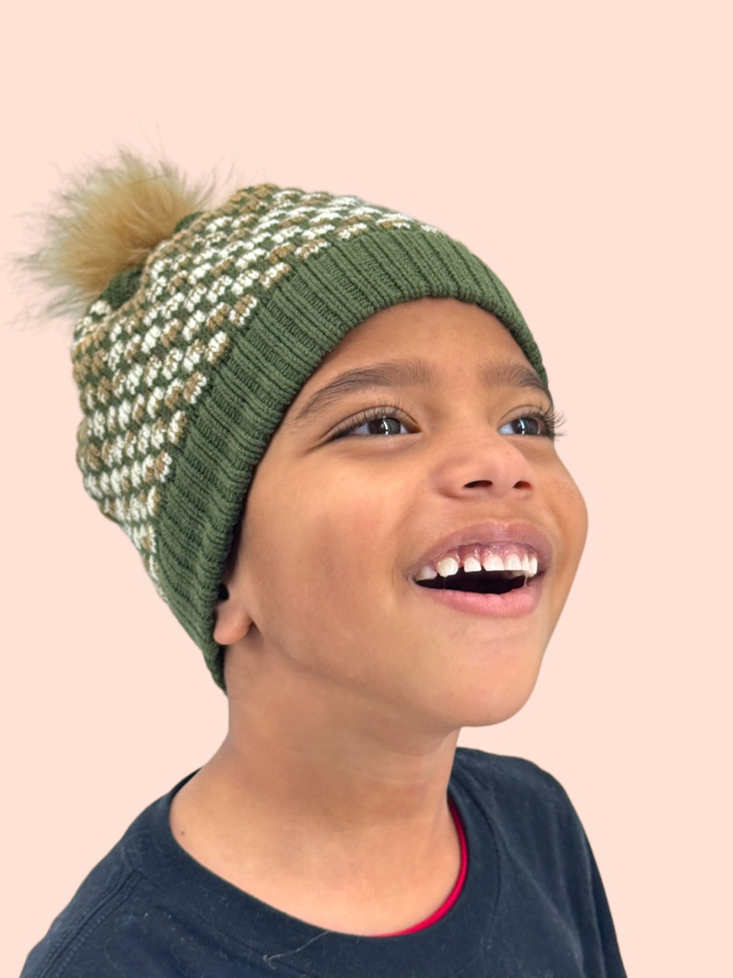 Kids knit hat