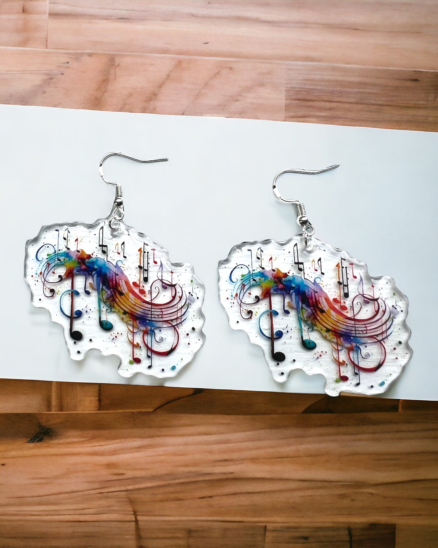 Fun acrylic earrings, funky weird earrings, quirky earrings, cool funny earrings, gift for her, birthday gift,  Christmas stocking stuffer