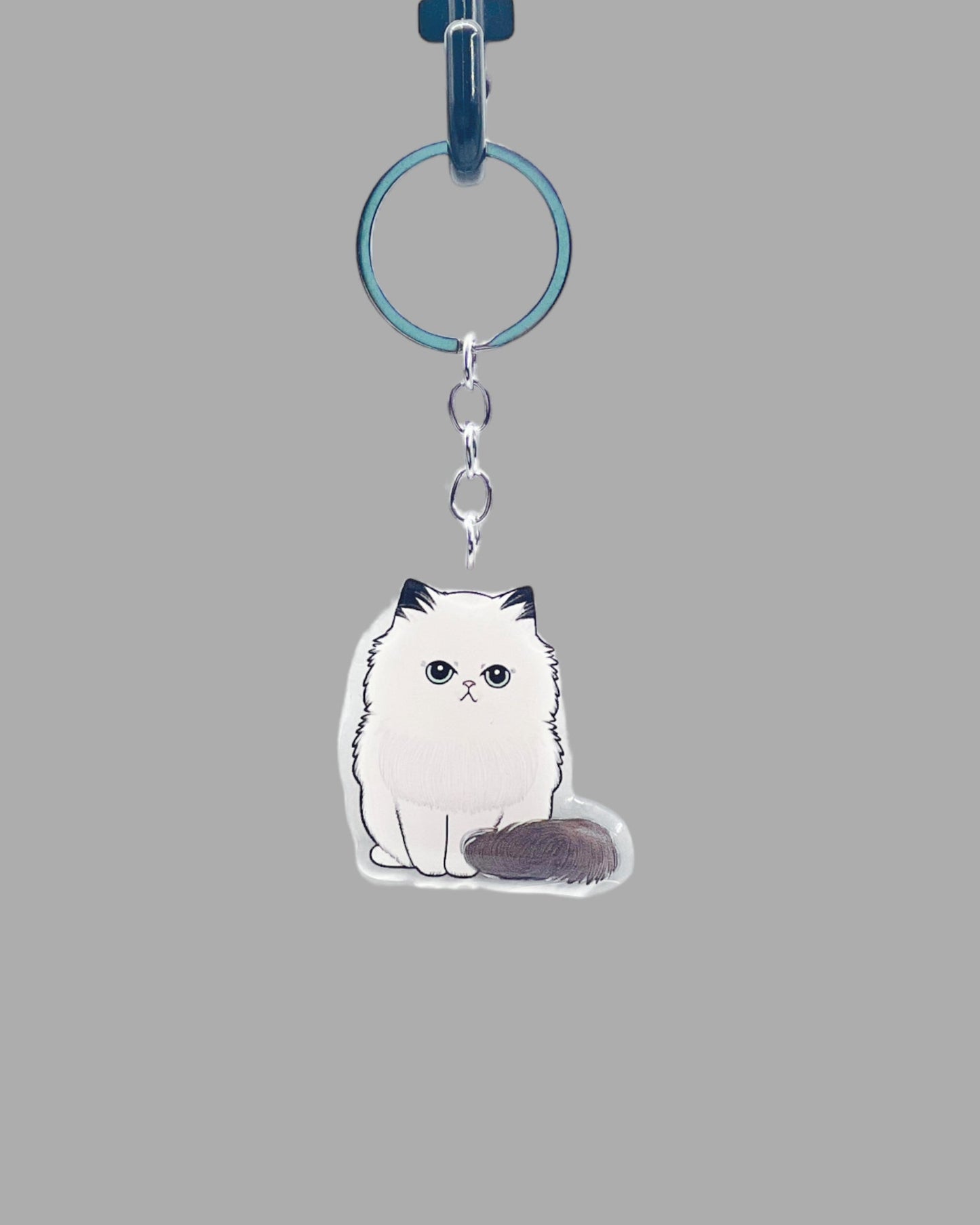 Isopod Wildlife Acrylic Keychain, Cute kawaii memorial ornament, pet portrait charm gift  backpack fob, dad car décor, first day of school gift