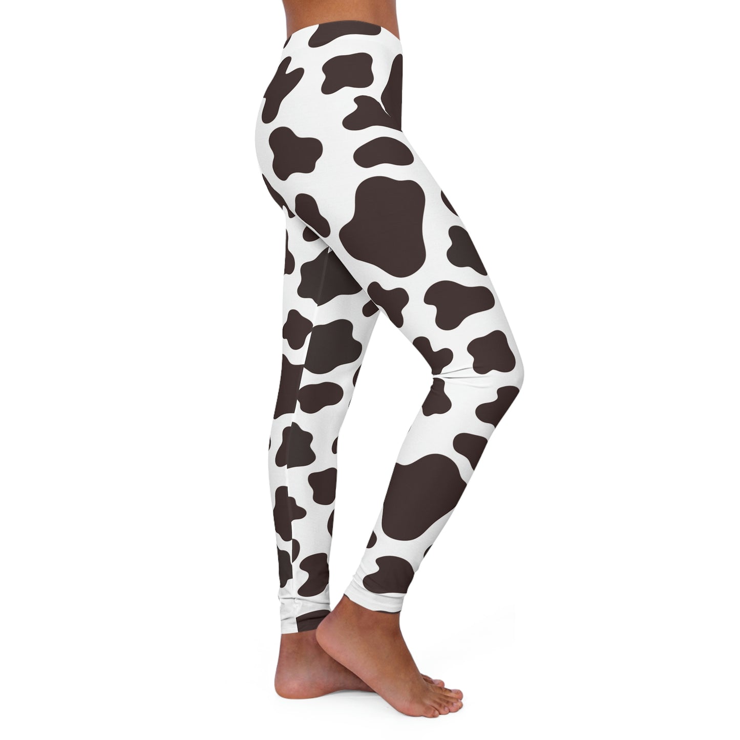 Women's Cows, cow print Spandex Leggings – Vimbai Madya