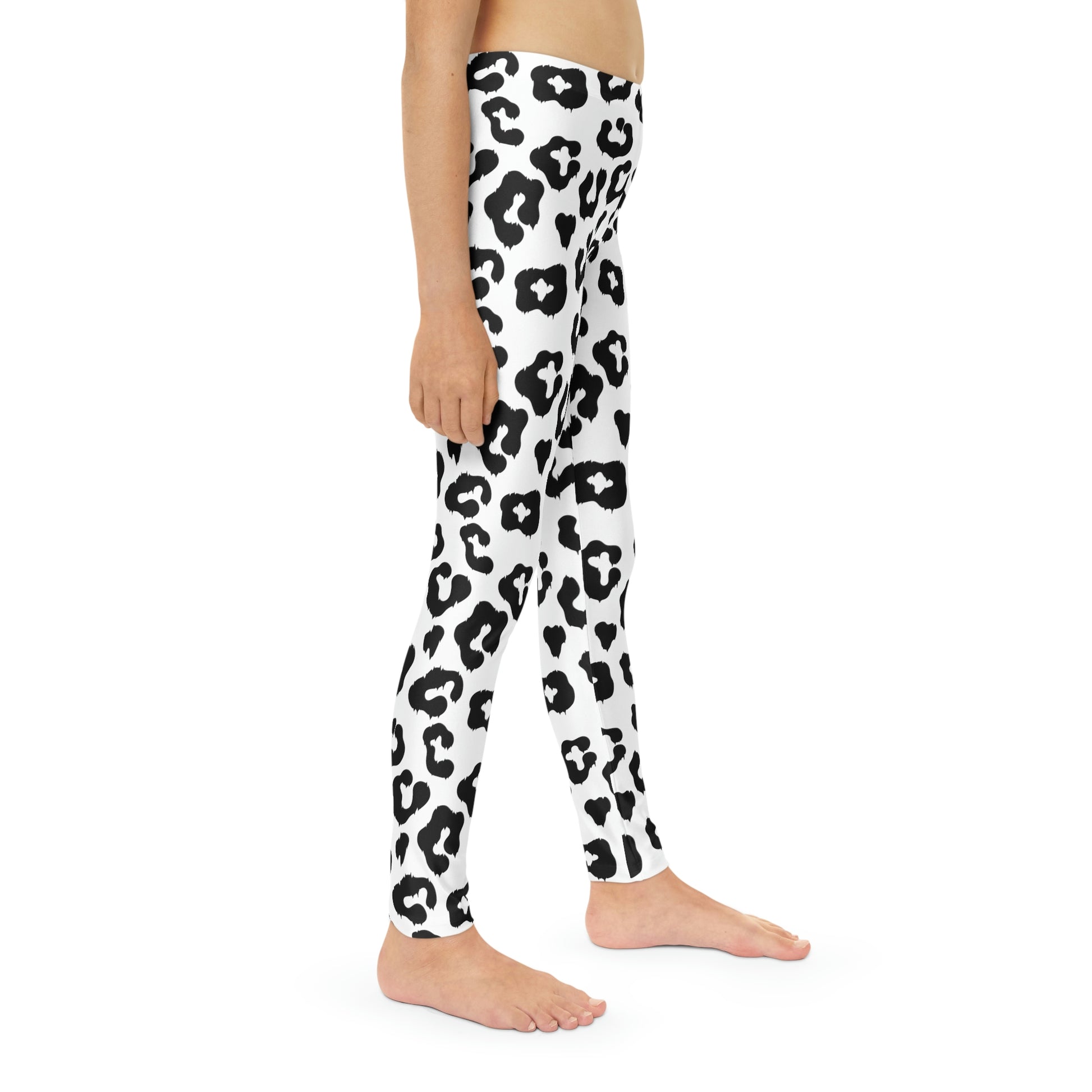 Dog Lovers Youth Leggings, One of a Kind Gift - Unique Workout Activewear  tights for kids fitness, Daughter, Niece Christmas Gift